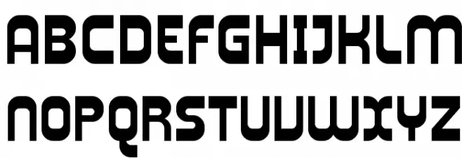 Plasmatica Bold Schriftart Groß