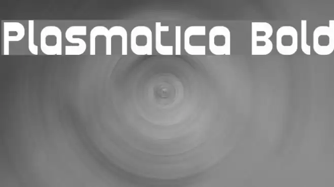 Plasmatica Bold Font examples