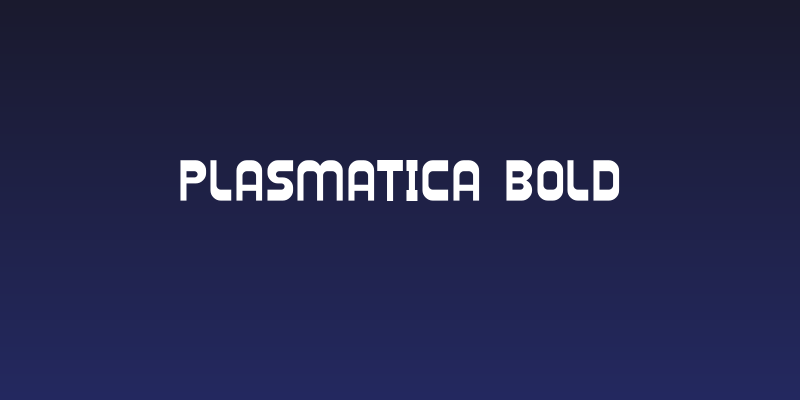 Plasmatica Bold Social Header