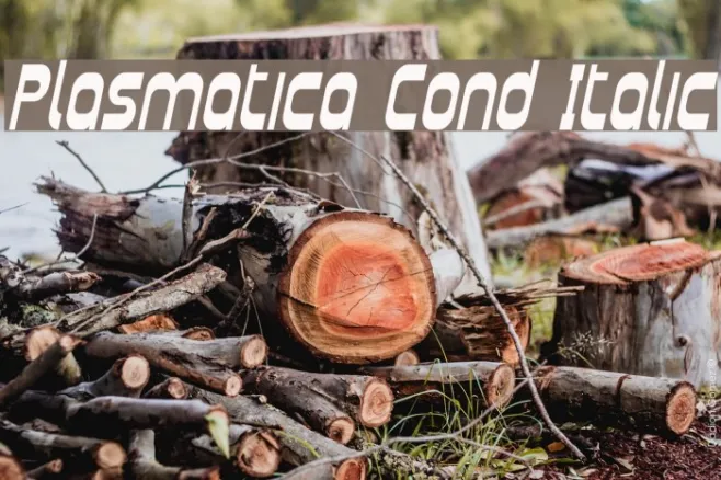 Plasmatica Cond Italic Example 2