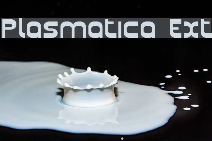 Plasmatica Ext Font examples