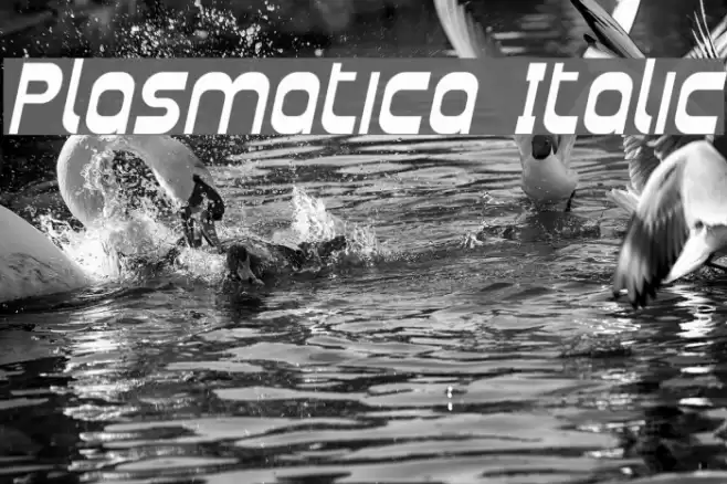 Plasmatica Italic フォント examples