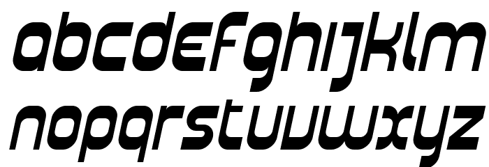 Plasmatica Italic Font LOWERCASE