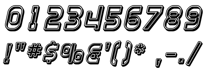 Plasmatica Open Italic Font OTHER CHARS