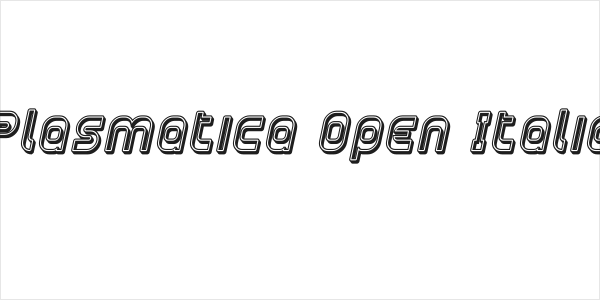 Plasmatica Open Italic Logo