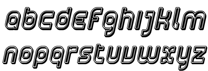 Plasmatica Open Italic Font LOWERCASE