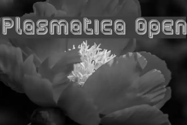 Plasmatica Open Font examples