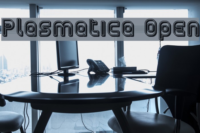 Plasmatica Open Font examples