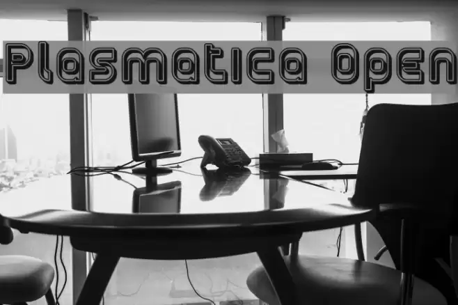 Plasmatica Open Font examples