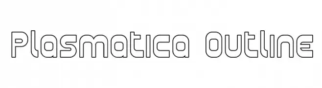 Plasmatica Outline  Fuentes Gratis Descargar