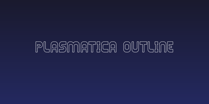 Plasmatica Outline Social Header