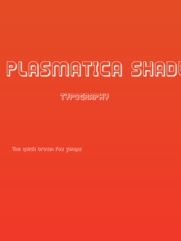 Plasmatica Shaded Poster