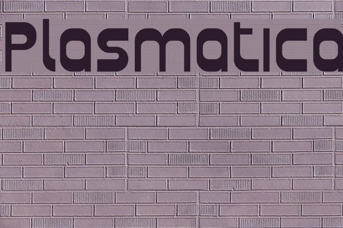 Plasmatica Font examples