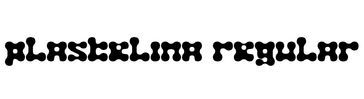 Plastelina Regular  baixar fontes gratis