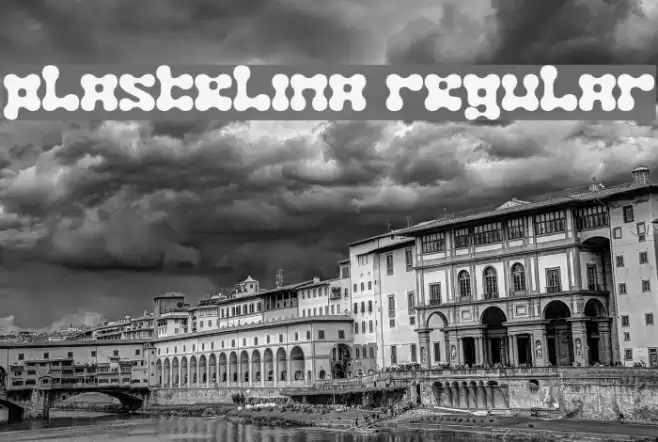 Plastelina Regular Font examples