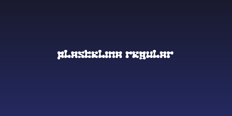 Plastelina Regular Social Header