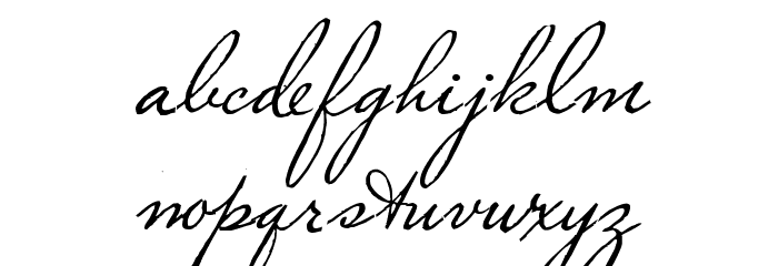Plaster of Paris Font LOWERCASE