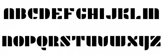 Plaster Schriftart Groß