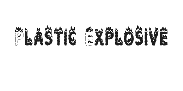 Plastic Explosive Logo