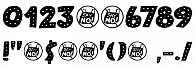 Plastic Fantastic Dots DEMO Regular Fuentes OTROS CHARS