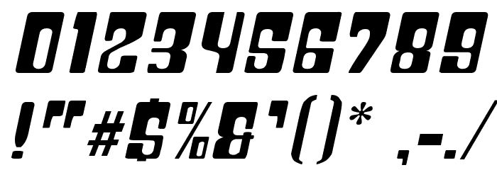 Plastic No.25 Font OTHER CHARS
