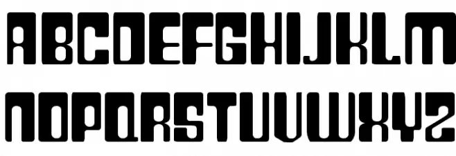 Plastic No.28 Schriftart Groß