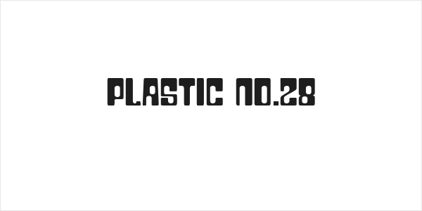 Plastic No.28 Logo