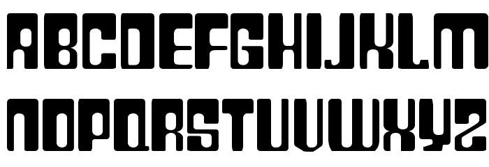 Plastic No.28 Font LOWERCASE