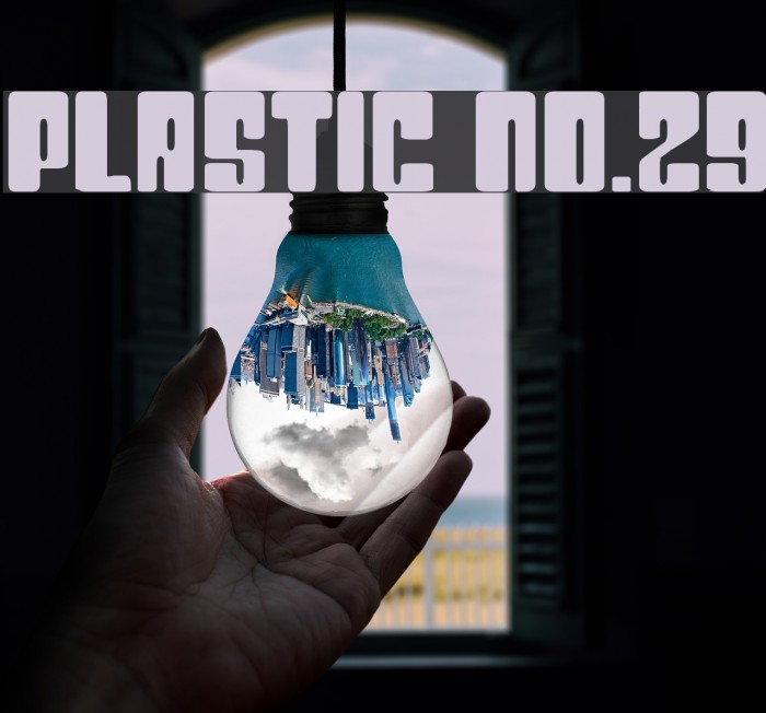 Plastic No.29 Caratteri examples