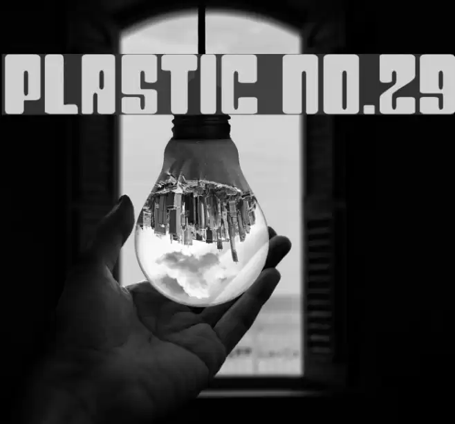 Plastic No.29 Font examples