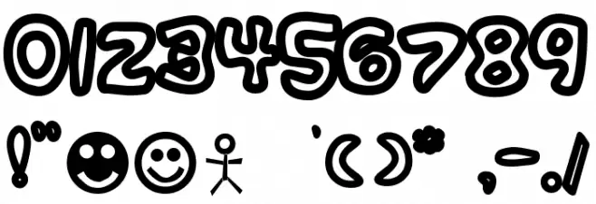 Plastic Tomato Bold フォント その他の文字