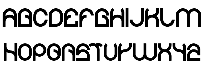 Plastic Font LOWERCASE