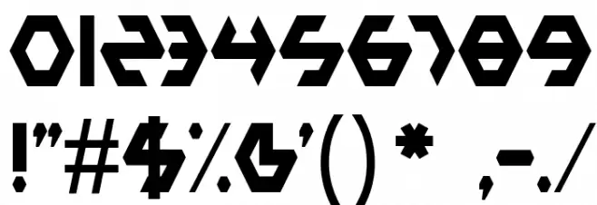 PlasticBag-Regular Font OTHER CHARS