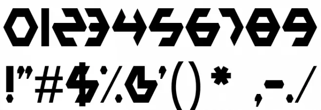 PlasticBag-Regular Font OTHER CHARS