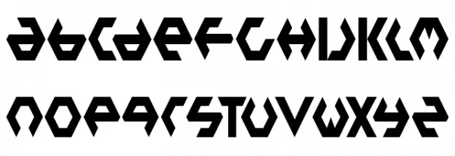 PlasticBag-Regular Schriftart Groß