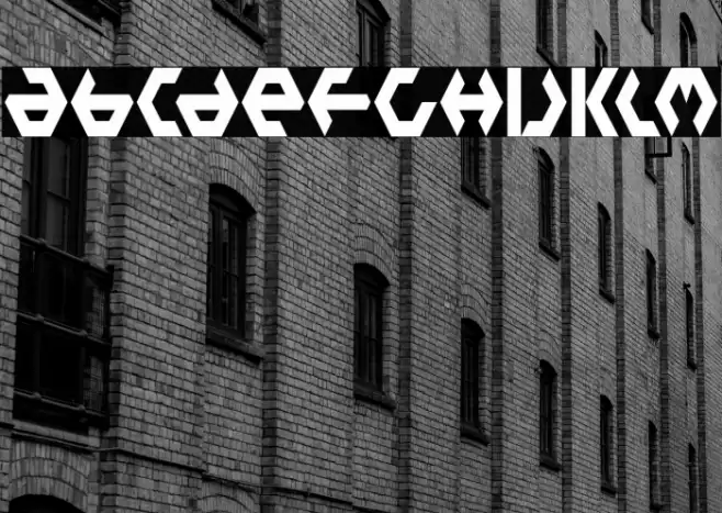 PlasticBag-Regular Font examples