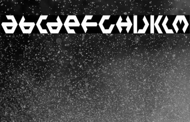 PlasticBag-Regular Font examples