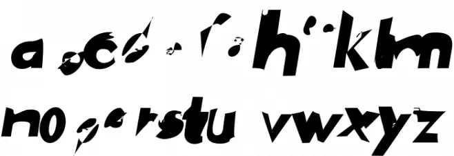 PlasticEraser Italic خط أحرف صغيرة