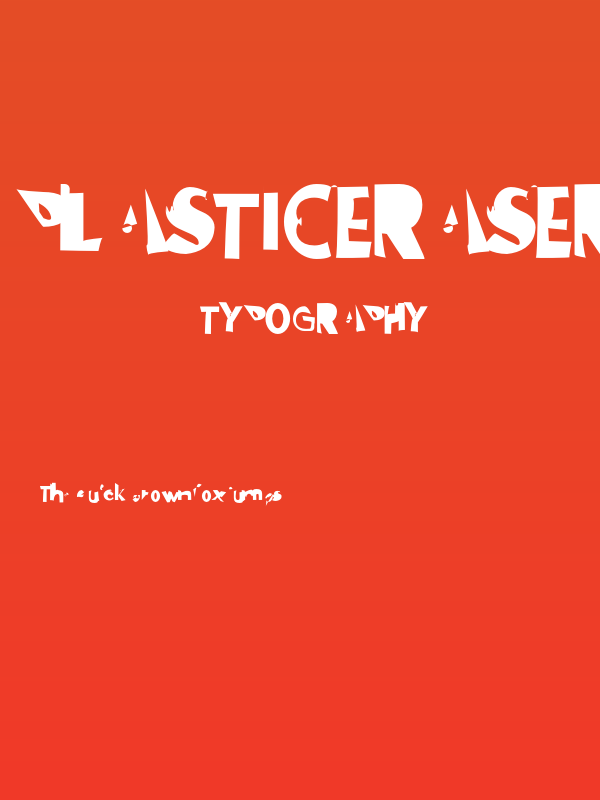 PlasticEraser Poster