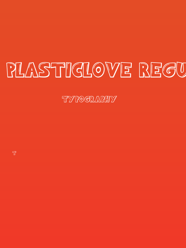 PlasticLove-Regular Poster
