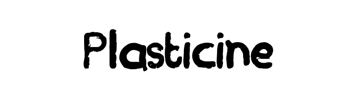 Plasticine Font