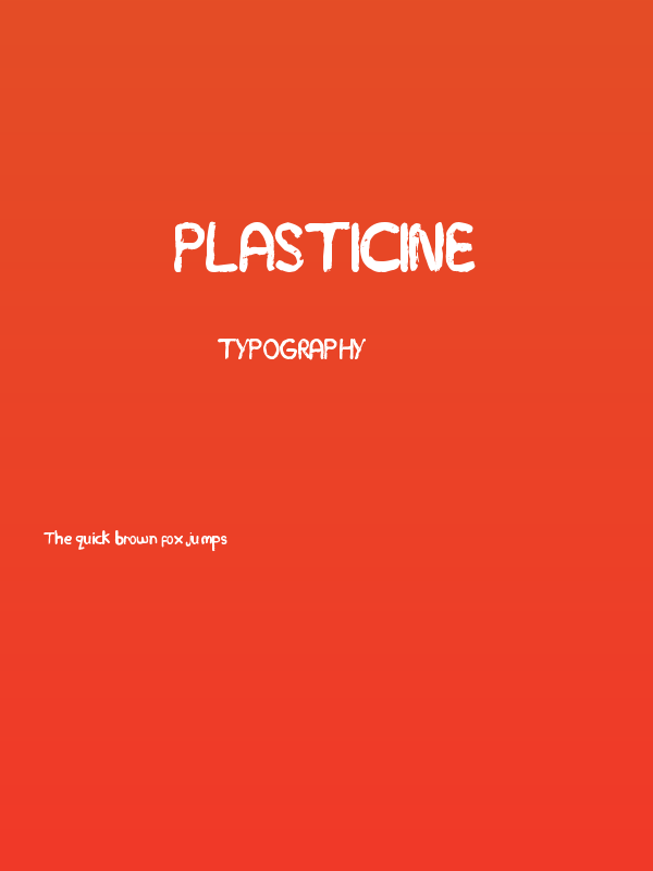 Plasticine Poster