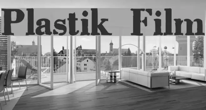 Plastik Film Font examples