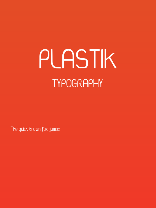 Plastik Poster