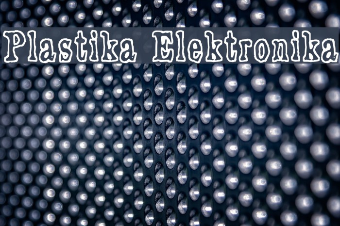 Plastika Elektronika Example 1
