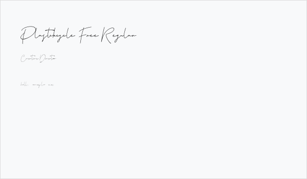 Plastikcycle Free Regular Business Card