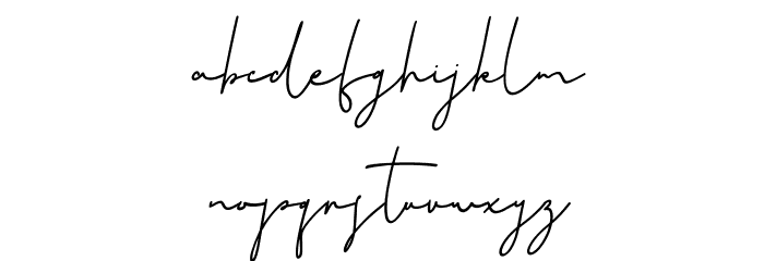 Plastikcycle Free Regular Font LOWERCASE