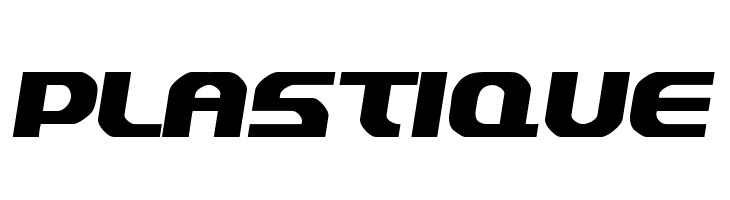 Plastique  Free Fonts Download