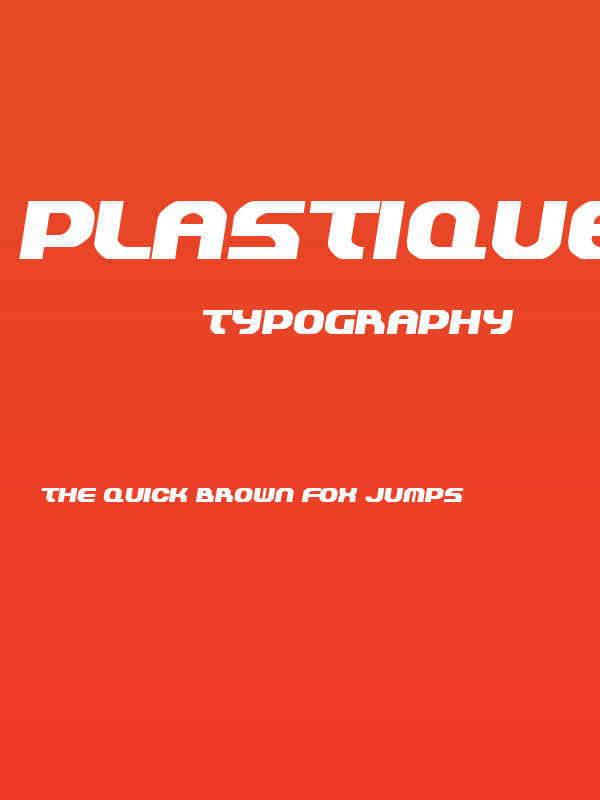 Plastique Poster