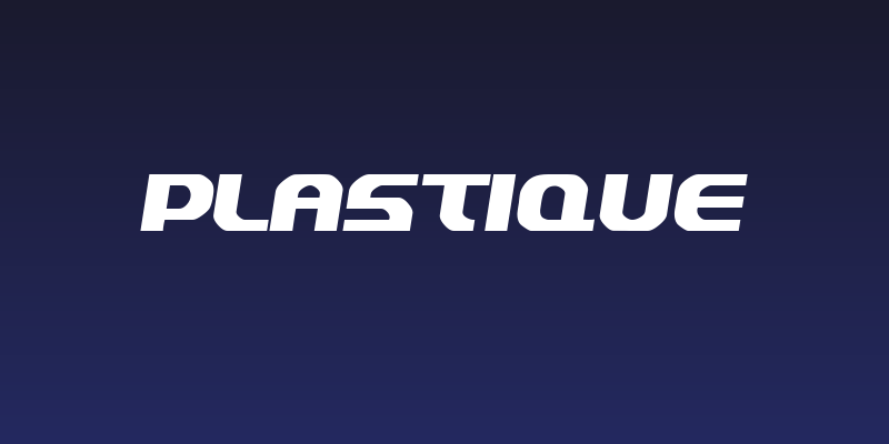 Plastique Social Header